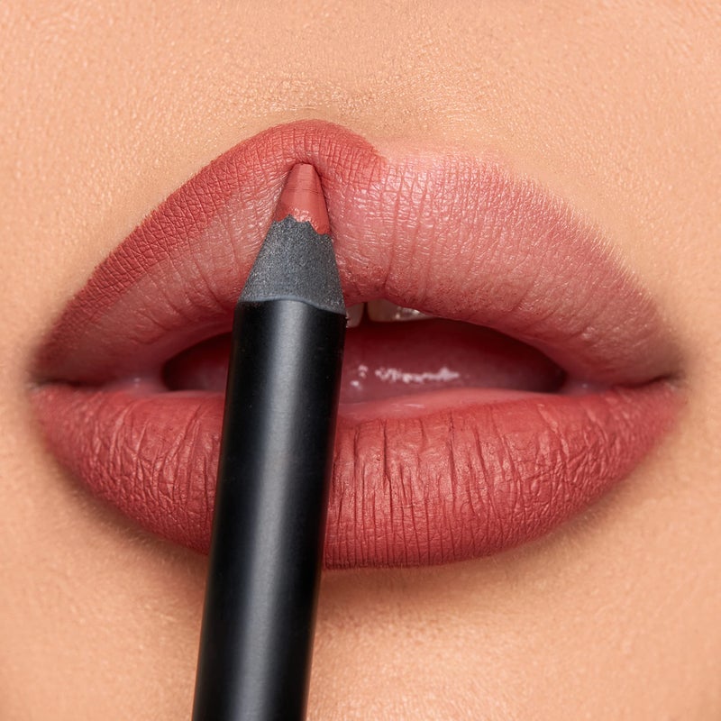 K7L Rustic Brown Lip Crayon (Vegan) - Waterproof and Smudge-Proof Toast - Image 1